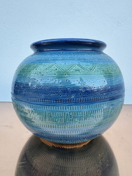 Bitossi Aldo Londi keramische plantenpot, jaren 1960 – plantenbak, Ceramic (photo 2 of 15)