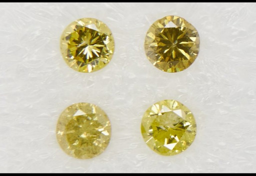 4 diamonds 0.96 carat with certificate