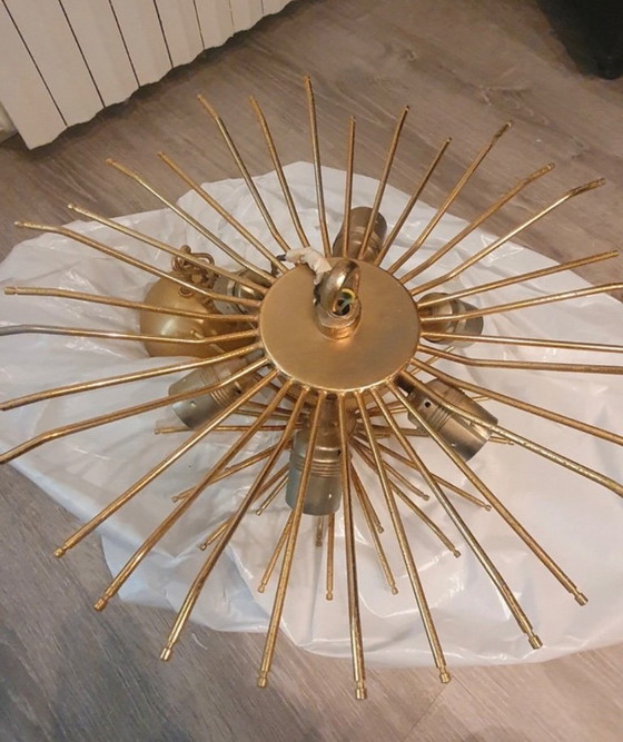 Image 1 of Venini chandelier from the “Nastri” series