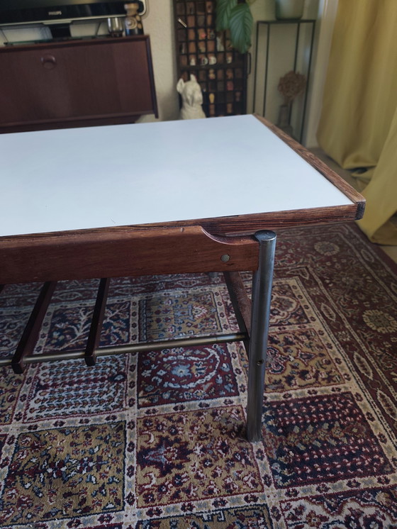 Image 1 of Table basse en palissandre Louis van Teeffelen