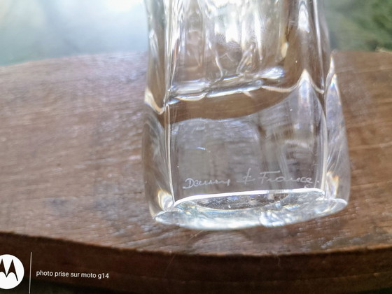 Daum-Kristallvase, Frankreich – Authentisch und signiert – Perfekter Zustand – Vasen, Crystal (photo 3 of 5)