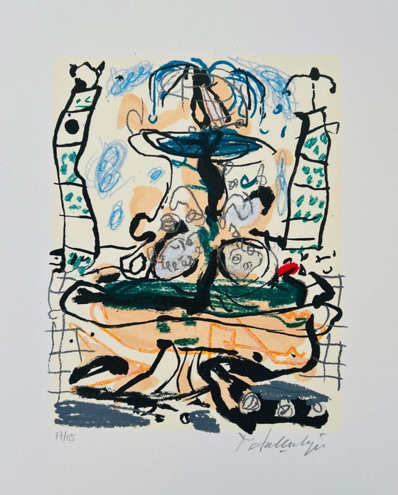 Image 1 of Zeefdruk Kees Salentijn