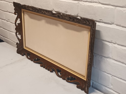 Cadre en bois vintage