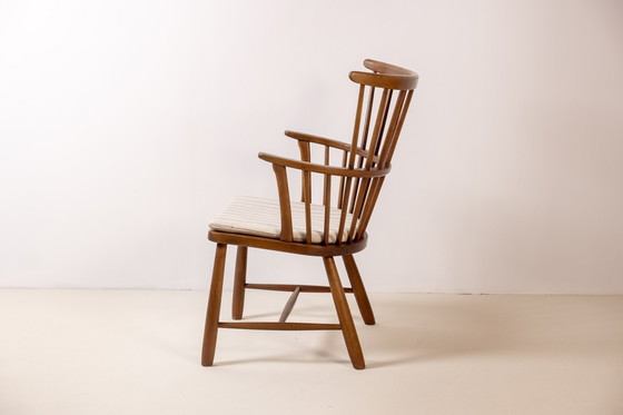 Image 1 of Ove Boldt Windsor Armchair Model 1638, Fritz Hansen 1940s
