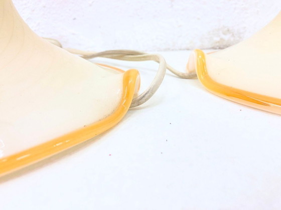 Image 1 of 2 basi per lampade da tavolo in vetro, design anni '60/'70