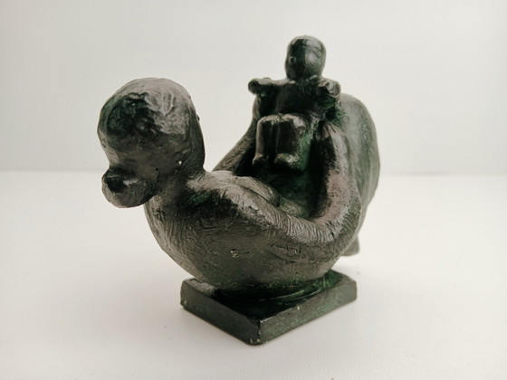 Image 1 of Frank Letterie - Mother and child figurine