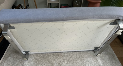 Reposapiés/puf/taburete de Designers Guild con funda extraíble