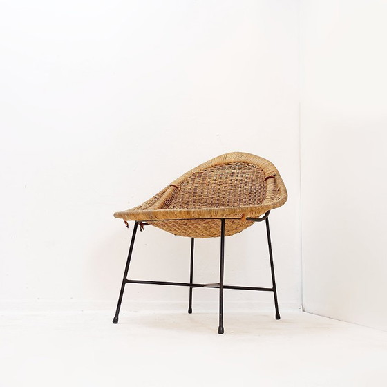 Image 1 of Lilla Kraal fauteuil van Kerstin Horlin Holmquist / Nordiska Kompaniet, 1950