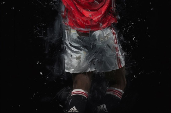 Image 1 of Alberto RICARDO - Cristiano RONALDO 4 - Lienzo de artista