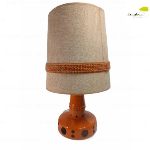 Vintage-Lampe aus westdeutscher Keramik