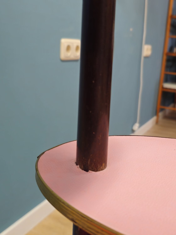 Image 1 of Vintage Plantentafel Bijzettafel Plantentafeltje Tafeltje 