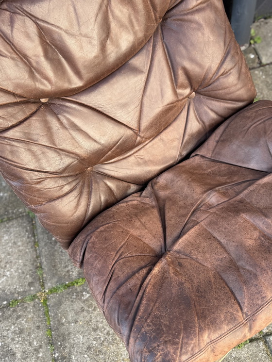 Image 1 of Chaise longue vintage de style scandinave