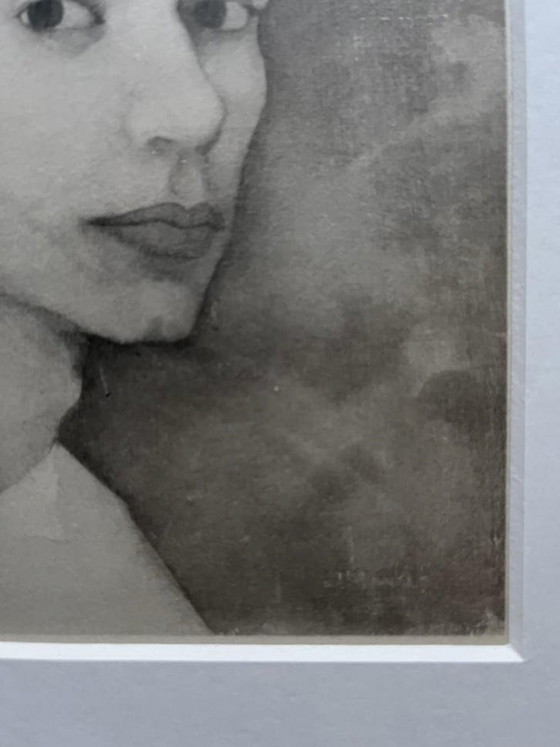 Image 1 of Jan Mankes 1889-1920 / Original Heliogravur-Selbstporträt 1923
