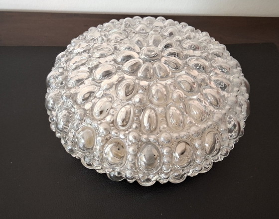 Image 1 of Plafonnier vintage conçu par Helena Tynell pour le fabricant allemand Glashütte Limburg, vers 60/70