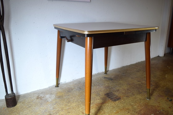Image 1 of Mid Century Tafel Vintage Salontafel Vintage Couchtisch