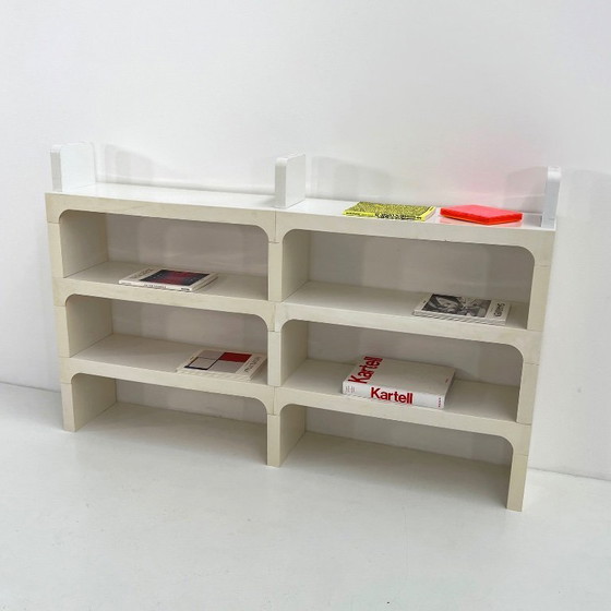 Image 1 of Witte modulaire plank van Olaf Von Bohr voor Kartell, jaren 70