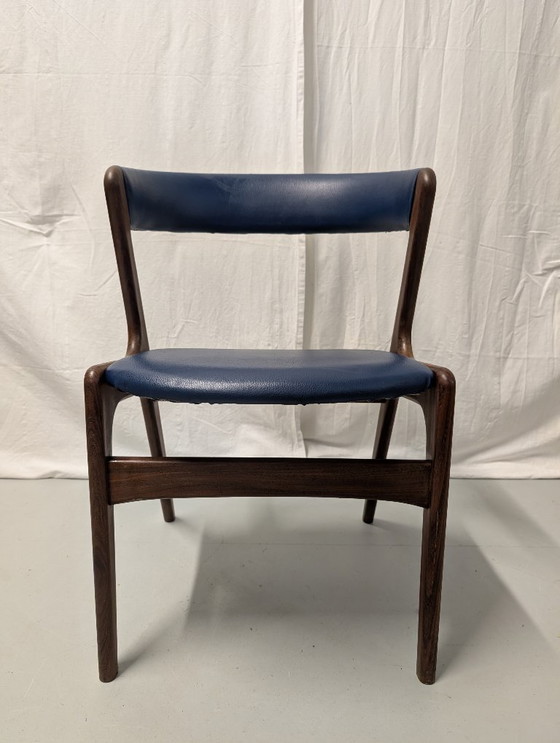 Image 1 of Famosa sedia di design danese "Fire" (T21) di Kai Kristiansen - anni '60