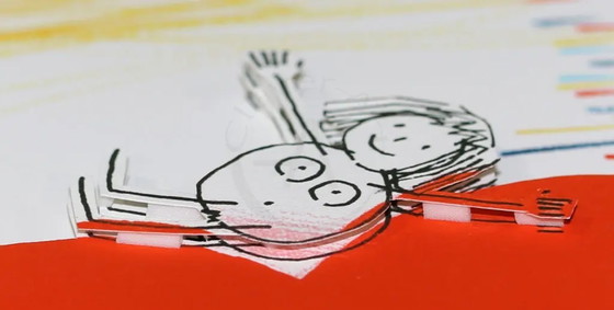 Image 1 of Schlote, Wilhelm - Je T'Aime - Construcción 3D - firmado a mano