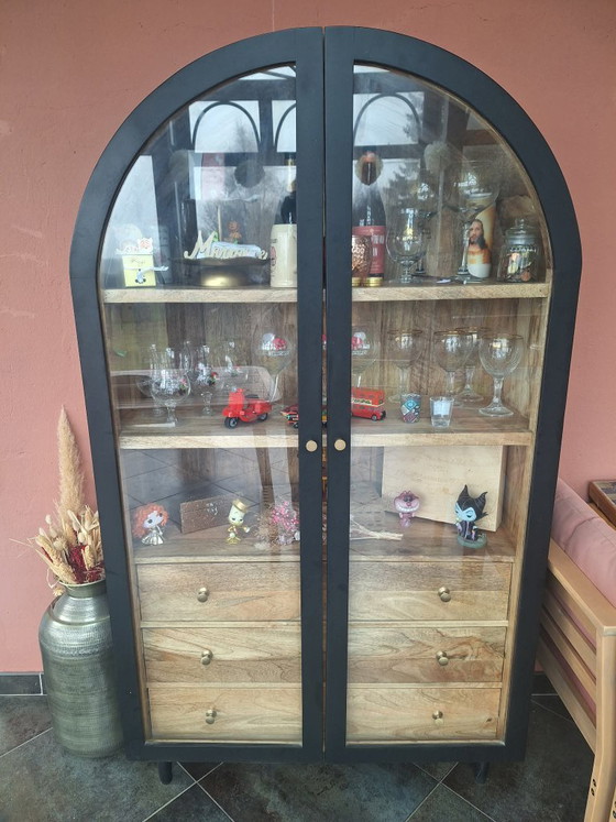 Image 1 of Meuble en bois massif - Etagère bois d'acacia