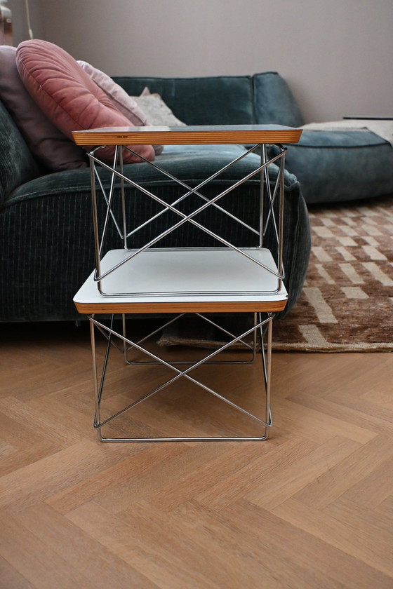 Image 1 of Set di 2 tavolini Vitra LTR Charles e Ray Eames
