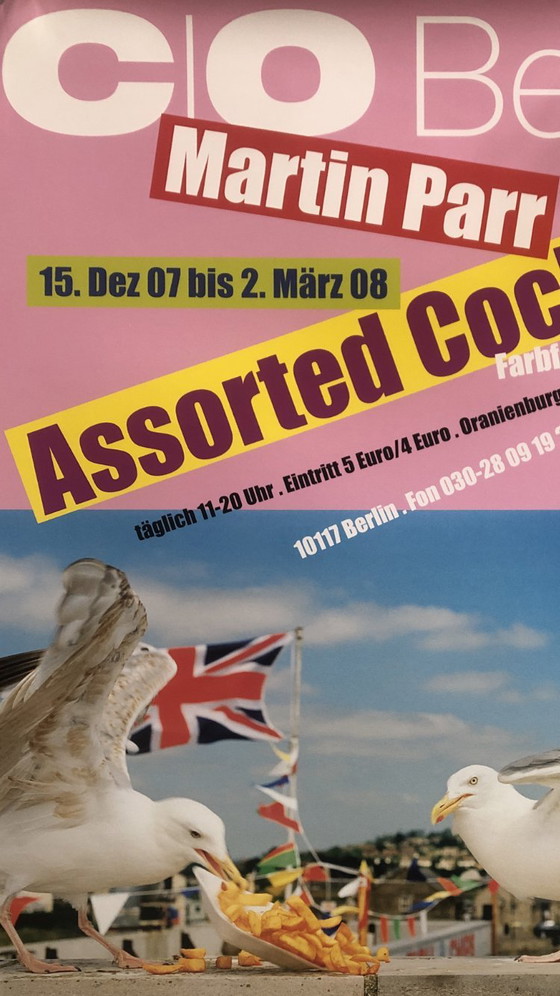 Image 1 of Origineel Martin Parr Ausstellungsplakat. C/O Berlijn 2008. Neuwertiger Zustand. 60 x 42cm / 16.5 in x 23.4 in
