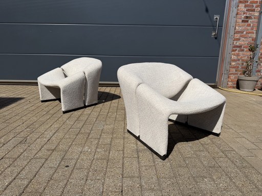 Artifort F580 Groovy armchairs in mint condition!! Pierre Paulin