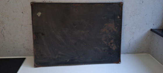Martini enamel sign from the '60s – Decorative Objects, Iron (photo 4 of 5)