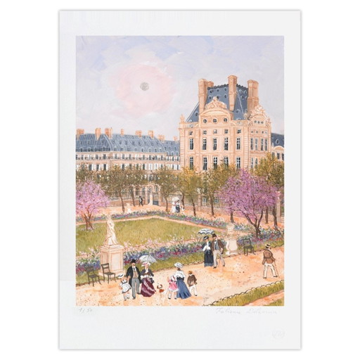 Fabienne DELACROIX Primavera Encantada Impresión de pigmento de archivo firmada 2025