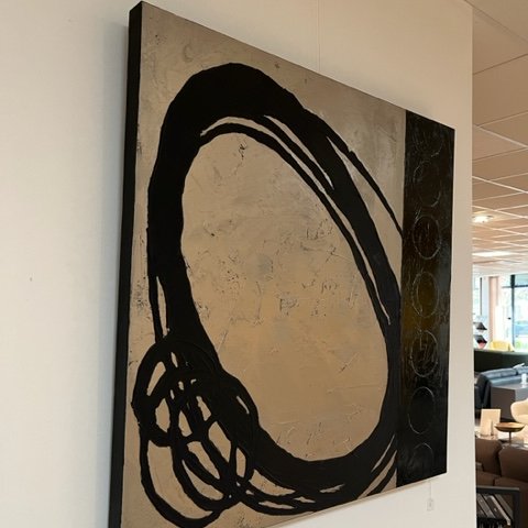 Image 1 of Peinture à rayures noires Cobra Art Circle