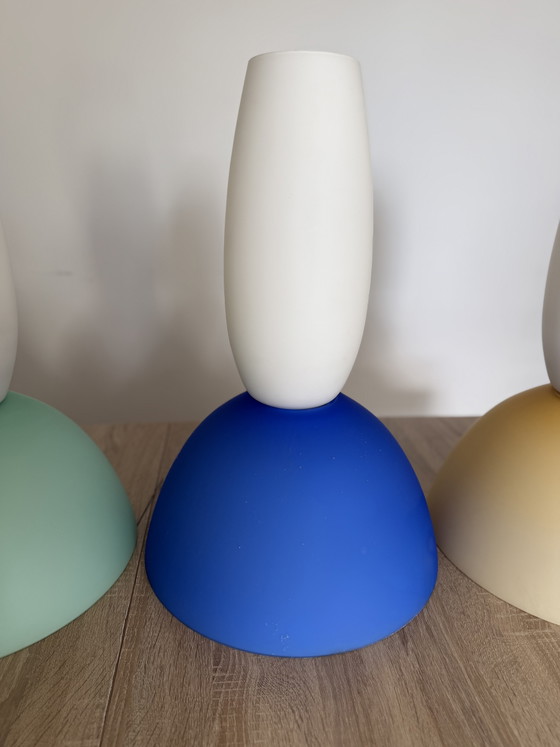 Artemide Musa by Rodolfo Dordoni – 4x rare Murano Glass Elements – Pendant lamps (photo 8 of 9)