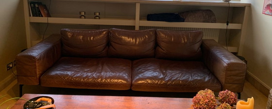 Canapé 3 places Flexform en cuir – Canapés 3 places, Leather (photo 3 of 5)