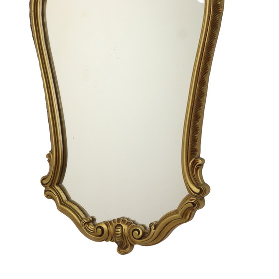 Image 1 of Vintage Classic Crested Mirror