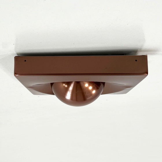 Image 1 of Bronze Space Age Wall Lamp, 1970s