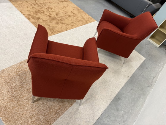 2 Poltrone Leolux Mayuro Tessuto Rosso – Other (photo 9 of 11)