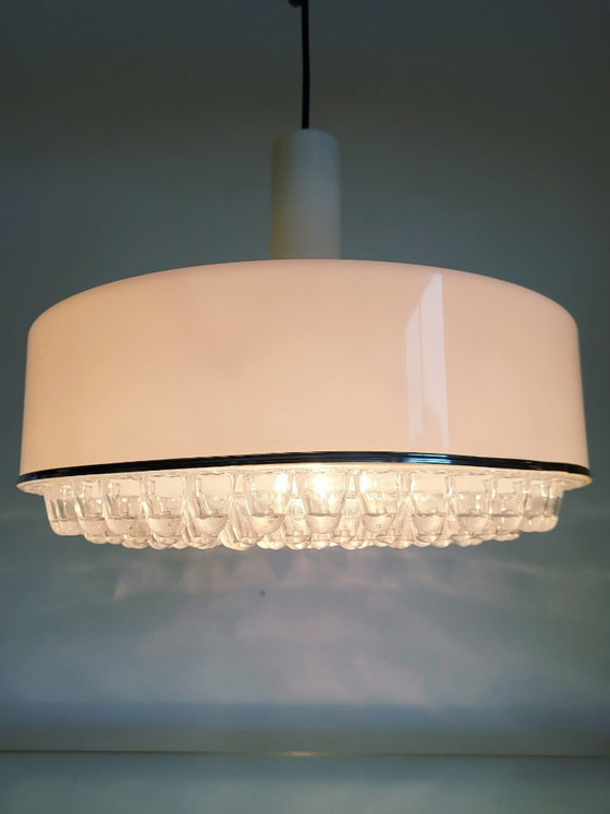 Image 1 of Lampe vintage de style futuriste des années 1960 en plexiglas, à bulles