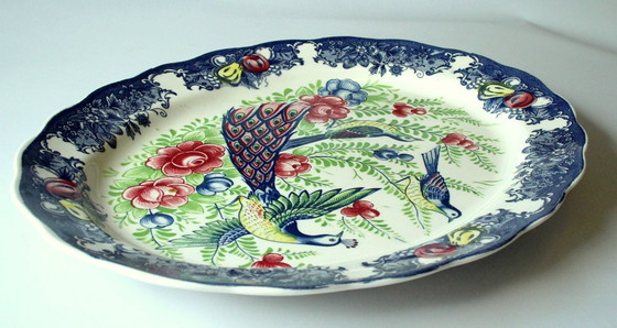 Image 1 of Raro grande piatto da portata in ceramica - made in Japan - vintage