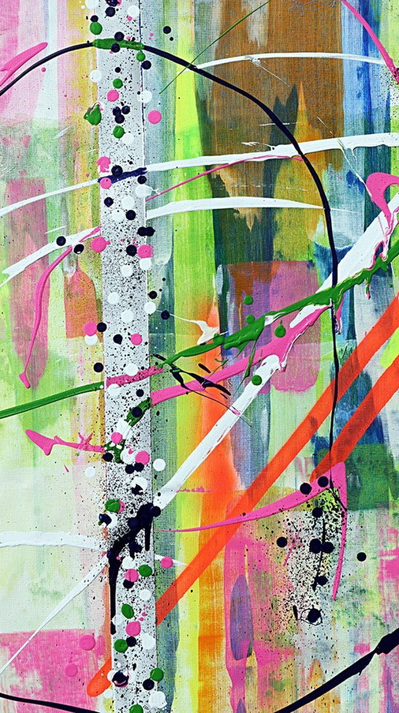 YOUTHONE - Chromatic Flow XXL - Tela d'artista – Dipinti e disegni (photo 3 of 19)