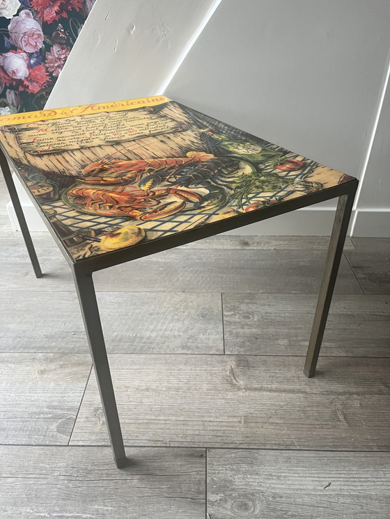 Image 1 of Tavolino laterale vintage molto bello