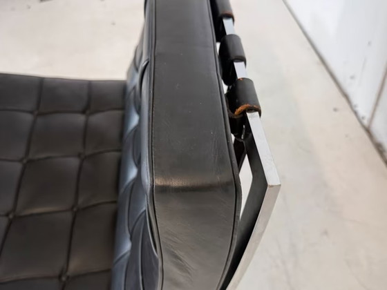 Knoll International Barcelona Fauteuil en cuir Design – Chaises & fauteuils, Leather, Metal, Vintage (photo 13 of 19)
