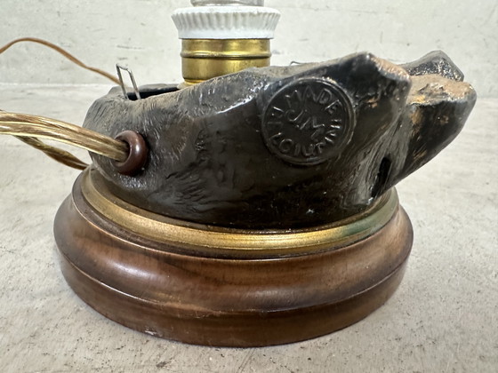 Image 1 of Art Deco table lamp - J.M. Belgium