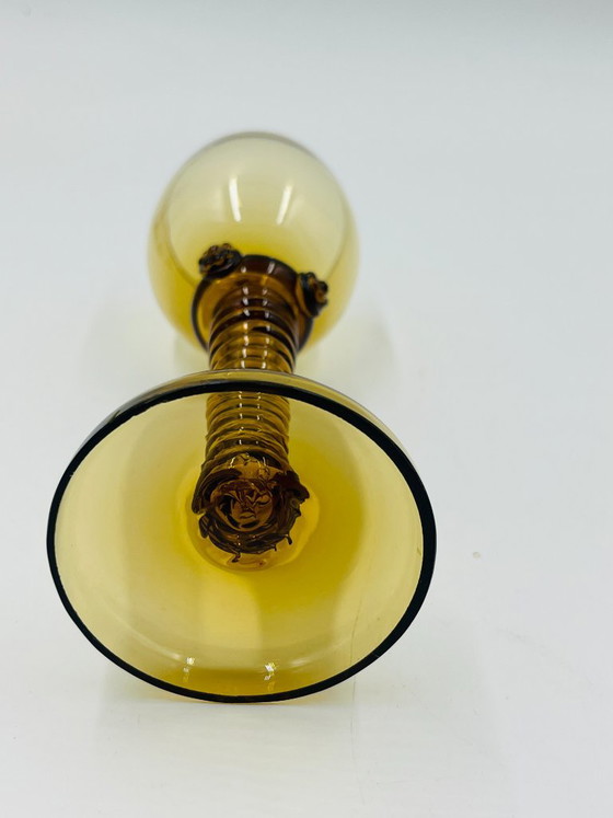 Lot de 5 Verres à Vin Roemer Ambrés – Bohémia, Verres et carafes, Glass (photo 12 of 12)