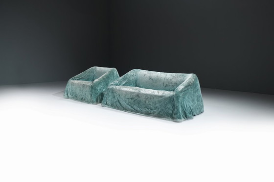 Image 1 of Magnifique ensemble de canapés Mantilla (2) de Kazuhide Takahama pour Simon Gavina Italie