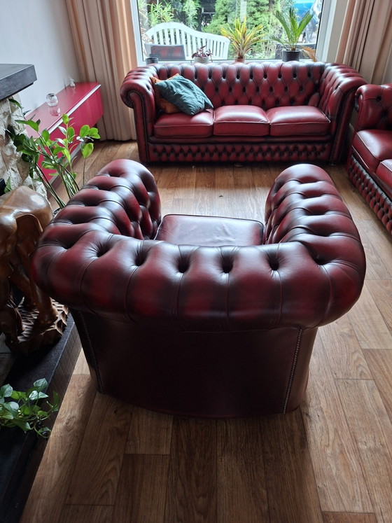 Chesterfield Spingvale Rossendale 1, 2 e 3 Posti – Zona salotto, Leather, Wood (photo 2 of 11)