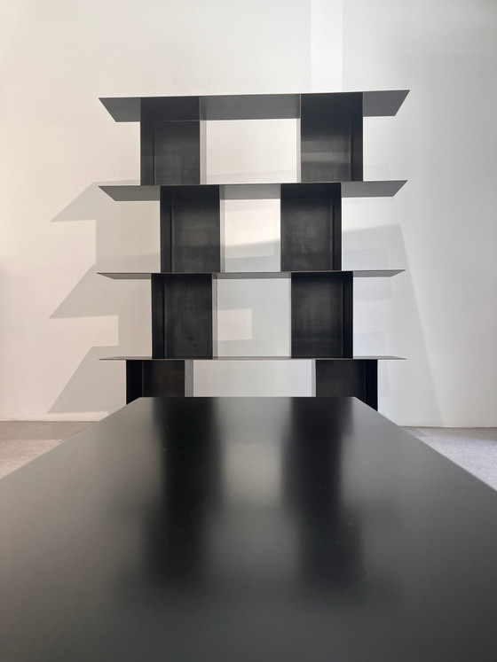 Étagères murales modulaires Franck Robichez, Métal, Noir (photo 6 sur 7)