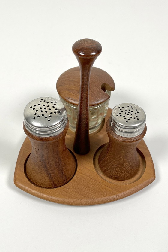 Image 1 of Svenskt pepper/salt/mustard set