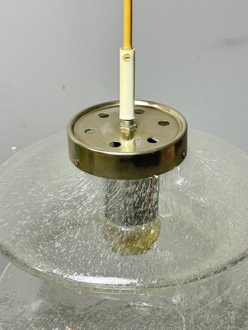 Mid-Century Design „Meerpaal“ Pendelleuchte von Raak Amsterdam, Modell B-1048. Niederlande, 1960er Jahre