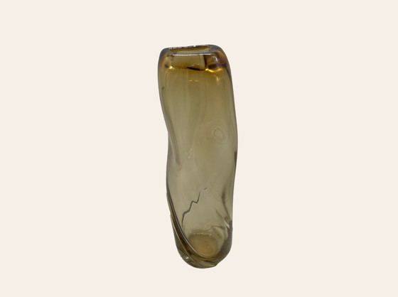 Ferm Living Water Swirl - Gelbes Glas | Transparent – Vasen (photo 2 of 5)