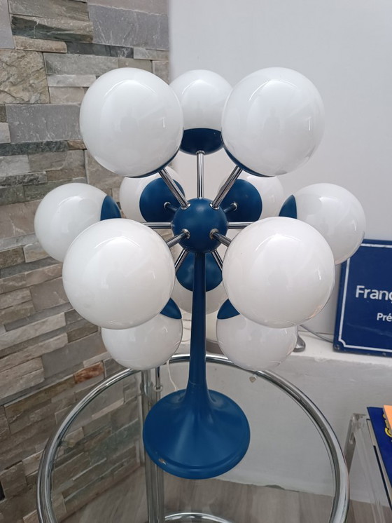 Image 1 of Sputnik Atomic Space Age Lamp, 1970s