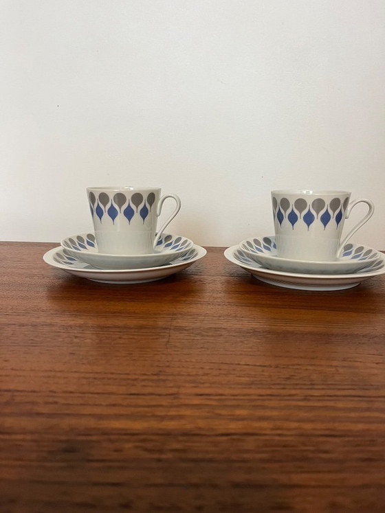 Duo Blå Dråbe – Lyngby, Servies, Porcelain (photo 6 of 7)