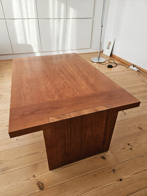 Hölzerner Couchtisch, Kirschholzfurnier, Merk onbekend, Couchtische, Braun, Modern (Foto 2 von 5)